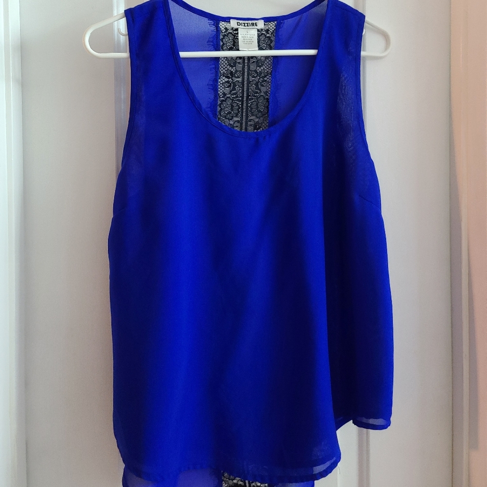 Royal Blue Dress Tank
